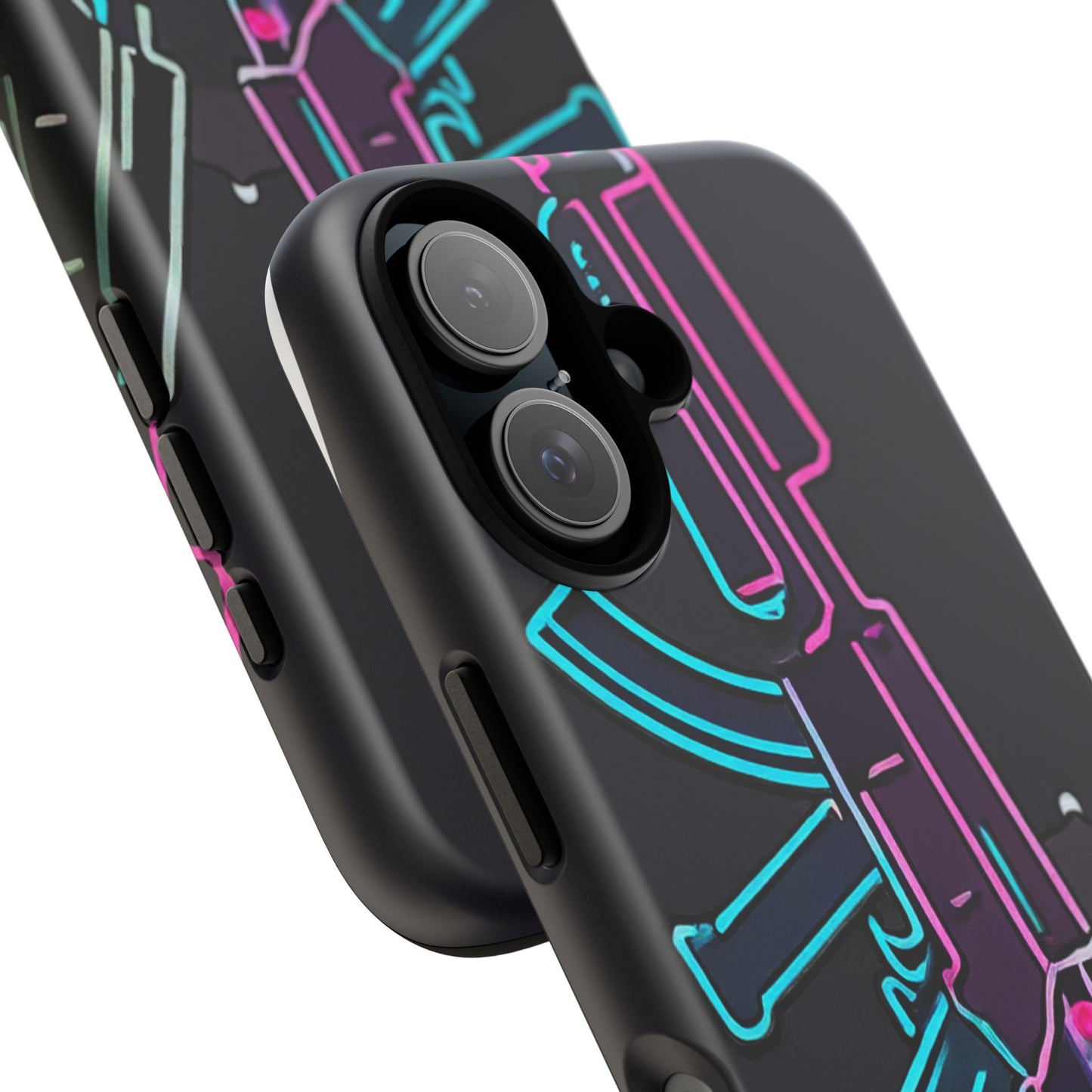 Neon AK-47 Iphone 16 Case 3 Entries