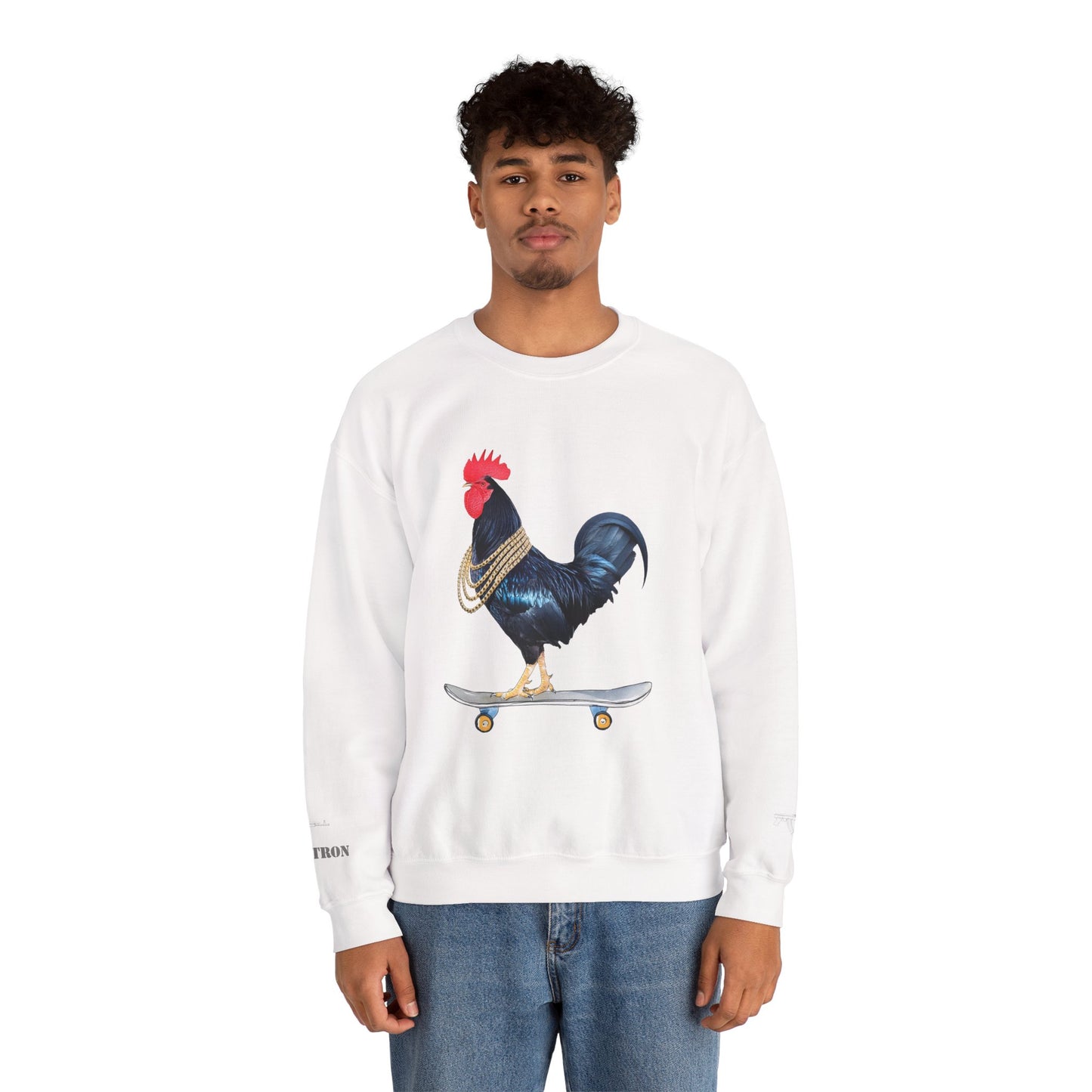 Skateboarding Chicken Sweatshirt 10 Entries