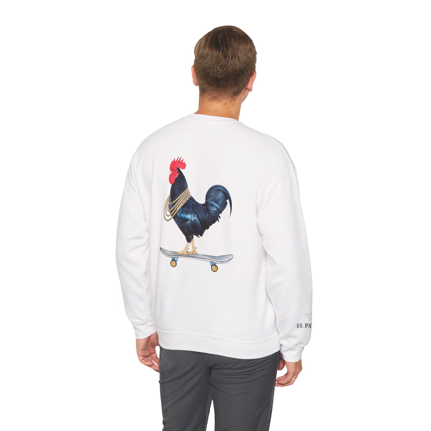 Skateboarding Chicken Sweatshirt 10 Entries